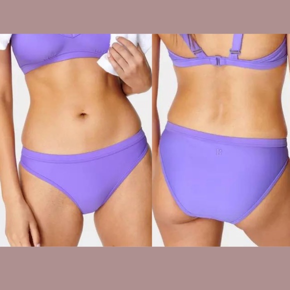 NEW $58 Sweaty Betty [ Large ] Bikini Bottoms in Aster‎ Purple - Picture 2 of 12